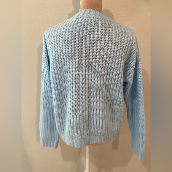 Nobo Blue Cable Knit Sweater - Picture 2 of 6